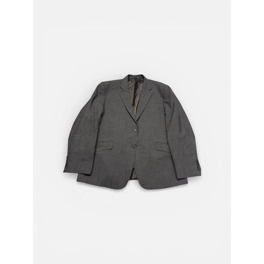 Nautica Men's Blazer 44S Grayish Brownish 100% Wool 2 Button‎ Italy Sport Coat